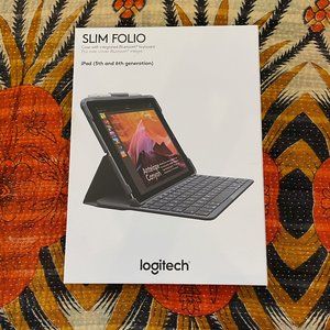 Logitech Slim Folio iPad Case (5th & 6th Gen)